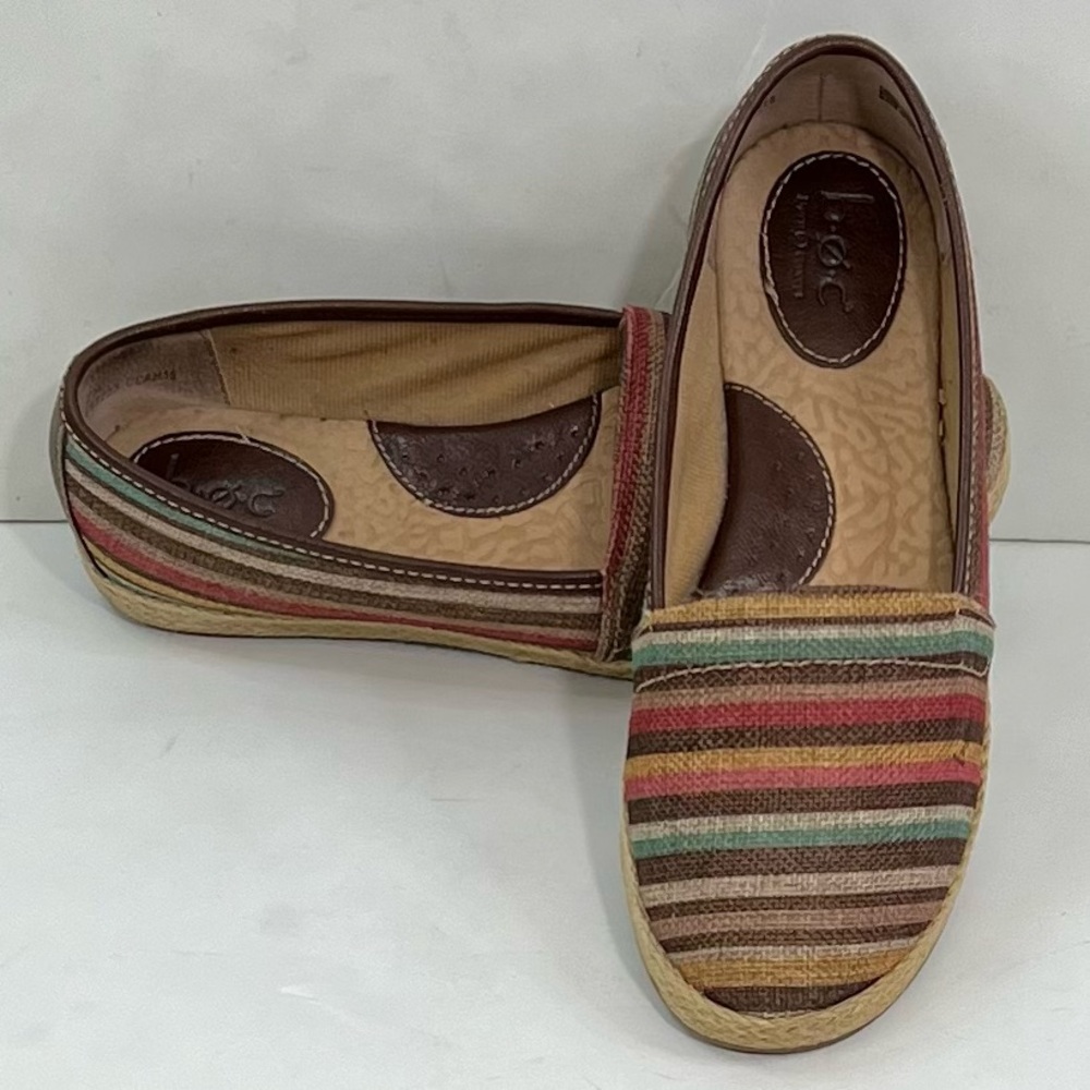 b.o.c. Women's Franki Multi Color Slip-On Espadrilles Flats - Picture 4 of 9